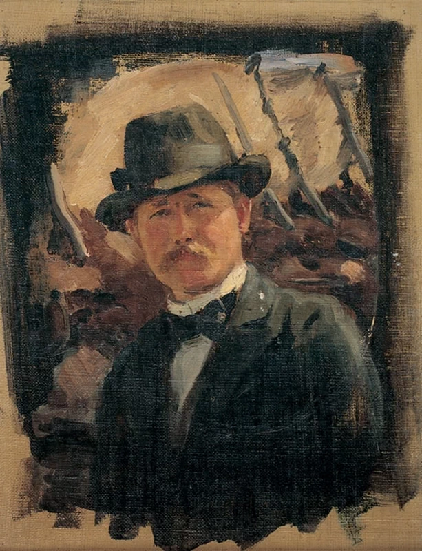 Autoritratto - Art Museum of Estonia's painting collection, Tallinn